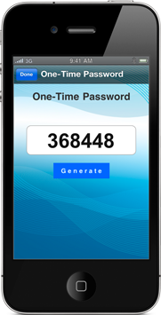 SafeNet OTP Token, One Time Password